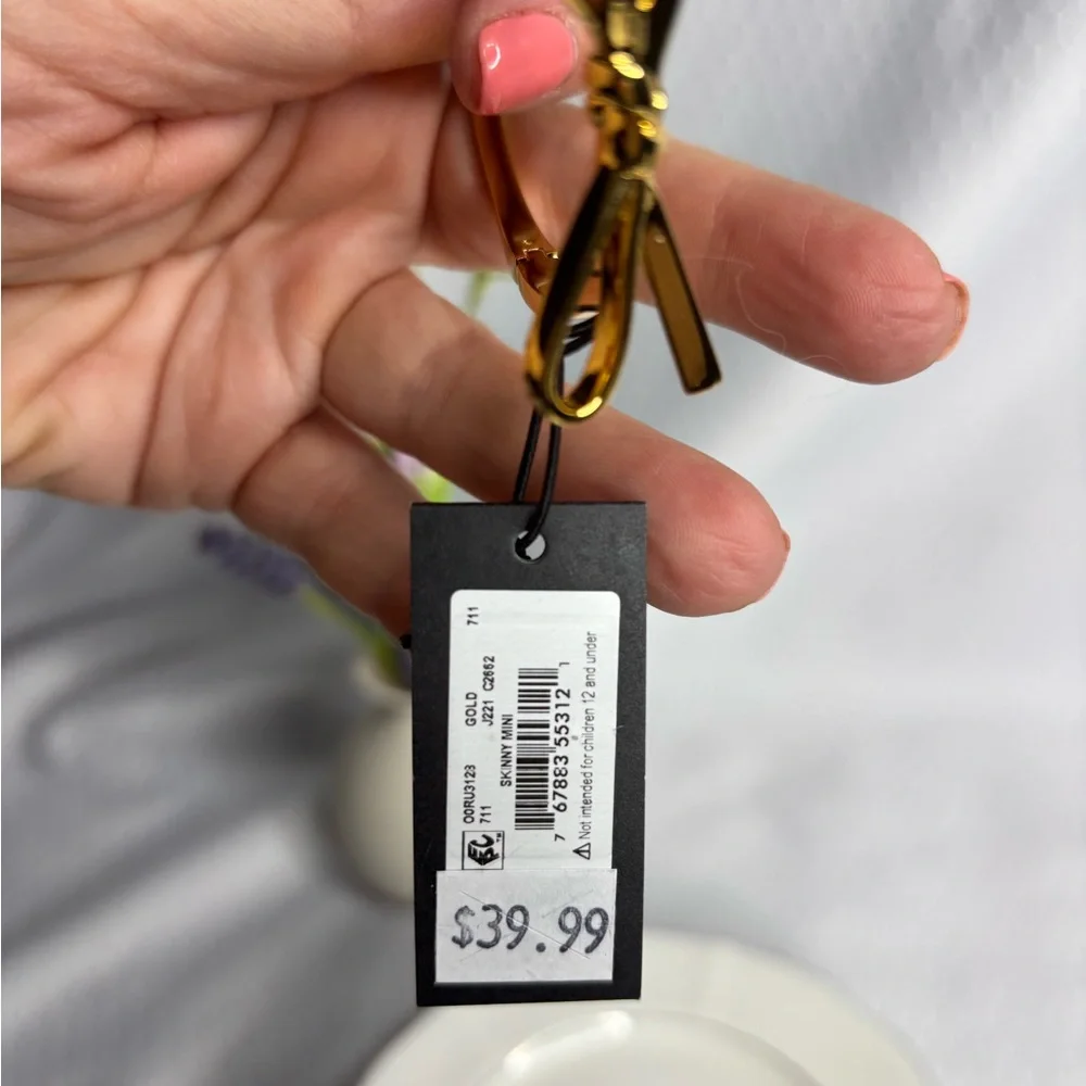 Kate Spade Skinny Mini Bow Bangle NWT - Picture 7 of 7